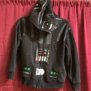 Boys Star Wars Darth Vador zip up jacket